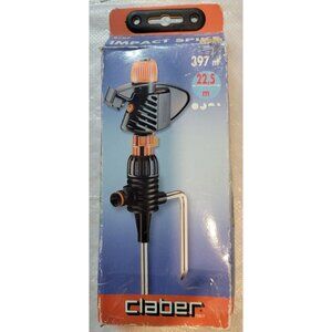 Claber Italy Impact Jet Pulsating  Rotating Lawn Sprinkler 8707 - New